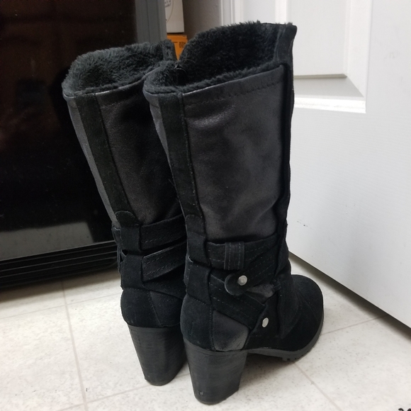 BARE TRAPS suede winter boots fleece lined - Picture 4 of 10